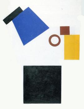 Kazimir Malevich : Suprematism, Two Dimensional Self Portrait